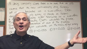 P Value  - ORGOMAN - DAT DESTROYER – Math | DAT Destroyer