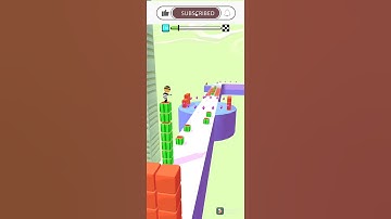 Cube Surfer 3D all lvls gameplay #116 android,ios👈👈👈