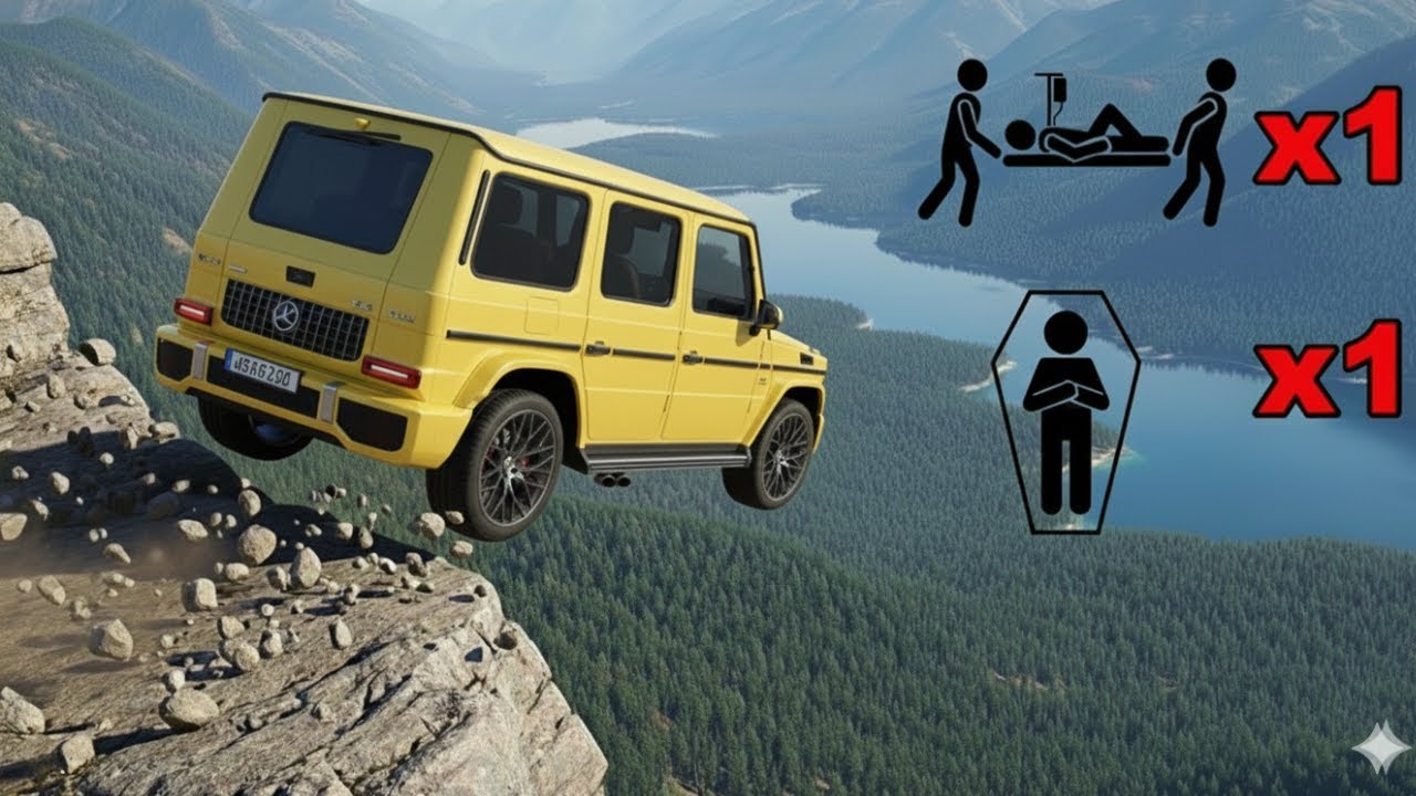 BeamNG.drive Realistic Crashes #13 | Epic Survival Chance Test