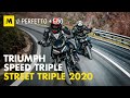 Triumph Street Triple vs Speed Triple 2020: sfida in casa!