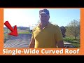 Curved Metal Roof Mobile Home