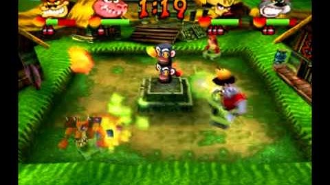 Crash Bash - Warp Room 4: Forest - 67) Jungle Fox Lv. 3