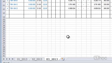 Học Excel online full từ cơ bản đến nâng cao - 25  Tạo mới worksheet
