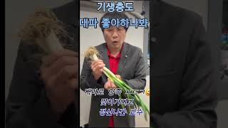 대파로 두들겨 맞아 정신나간 기생충#서민#기생충