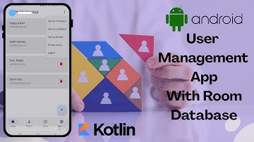 Android User Management App with Room Database