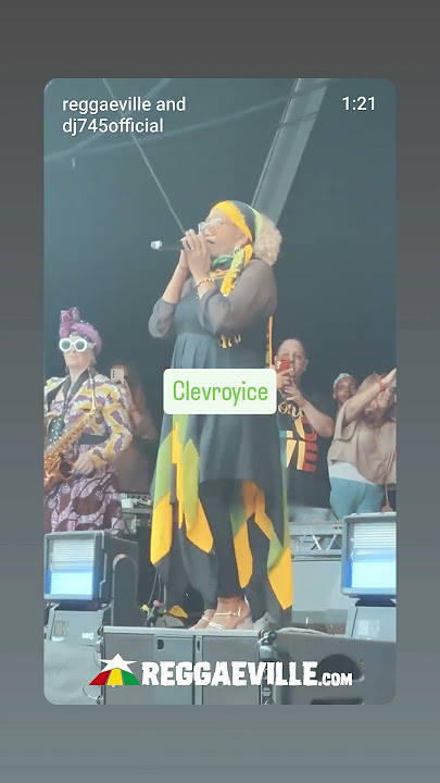 CLEVROYICE MARCIA GRIFFIHTS REAL STAGE SHOW YUHSIGHT 🇯🇲🇯🇲🇯🇲 #reggaemusic #reggae #festival #root #da