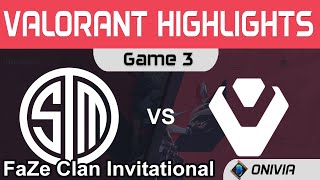 TSM vs SEN Highlights Game 3 Grand Finals FaZe Clan Invitational 2020 Team Solo Mid vs Sentinels