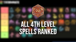 Look how they've massacred my boy! - BG3 4th Level Spells Tier List