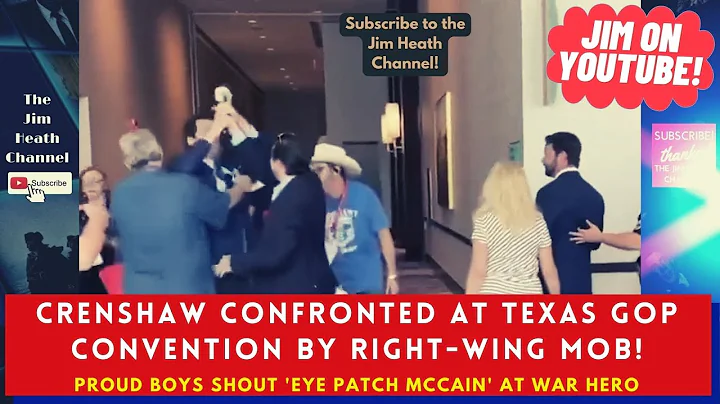 Crenshaw Faces Right-Wing Mob At Texas GOP Convent...