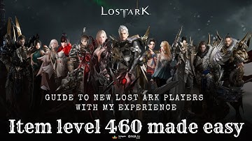 Lost Ark Item level 460 MADE EASY tips! 4500 guardian crystals FOR FREE!