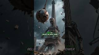 The Survival of Eiffel Tower #shorts #EiffelTower #WorldHistory