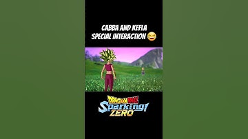 CABBA VS KEFLA INTERACTION 😂 #sparkingzero #anime #goku