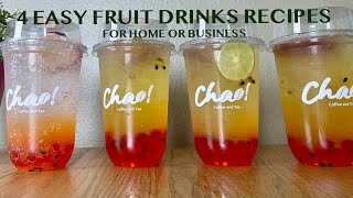 START A FRUIT DRINK BUSINESS WITH THESE EASY RECIPES