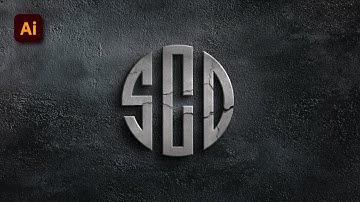 Illustrator Line Segment Tool Logo Design | Illustrator Logo Design | Logo Design Tutorial