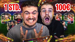 BULI TOTS NEUER ACCOUNT! WER erreicht MEHR in 1 STUNDE mit 100€ in EA FC 24 🔥🤯 (ACCOUNT BATTLE 🏆)