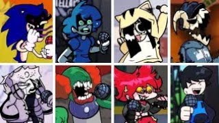 Fnf Sonic.exe Mod Too-Slow But Everyone Sing