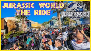 Jurassic World The Ride Soft Opens At Taste Of Universal! The Ride That Changed My Life 🔥🦖🔥 screenshot 5