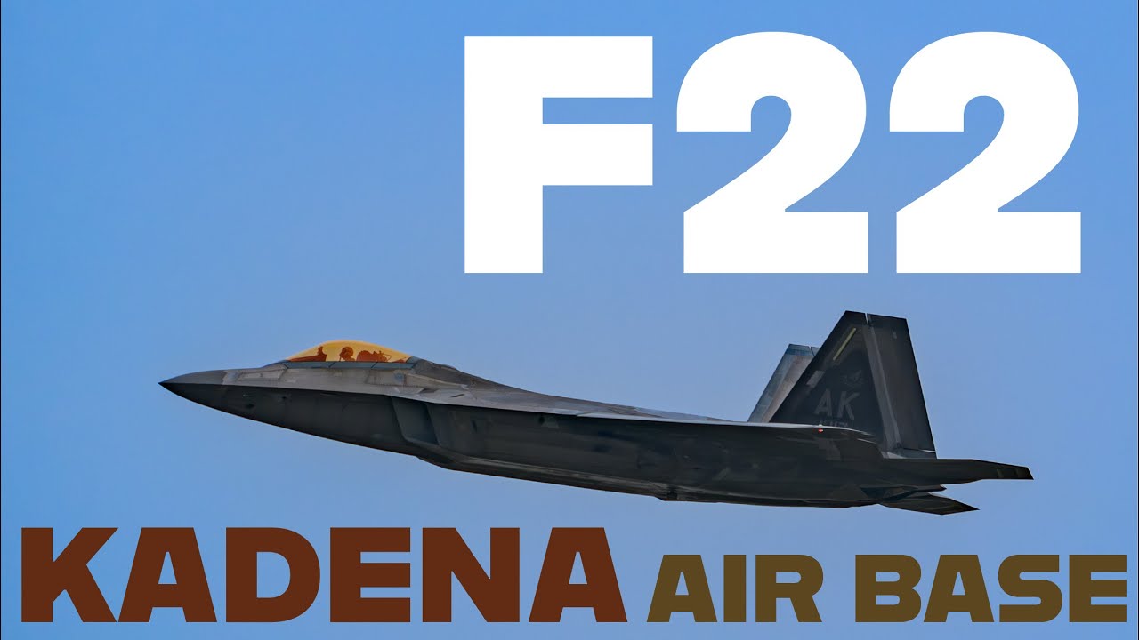 2025-02-06) USAF F22 RAPTOR takeoff at Kadena Air Base - 美國空軍