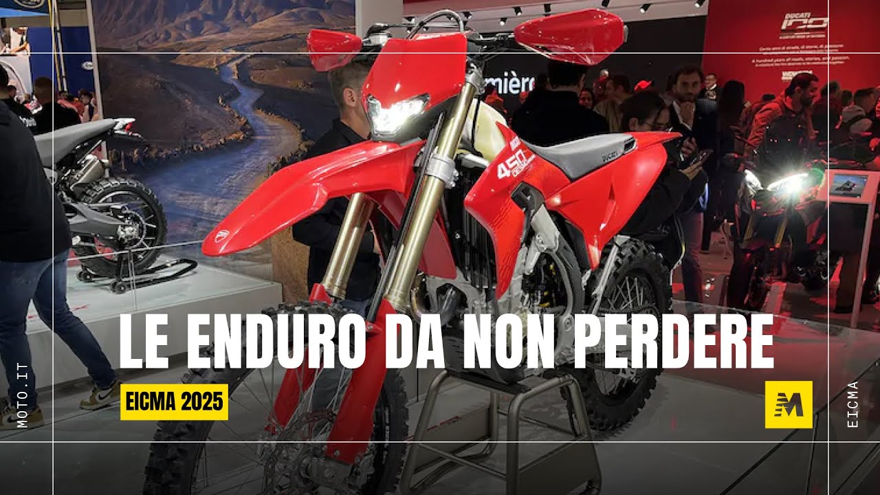 Ducati Desmo 450 Enduro e tutte le altre specialistiche imperdibili di EICMA 2025