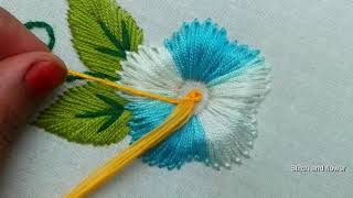 Hand embroidery very creative and beautiful all over design for dress