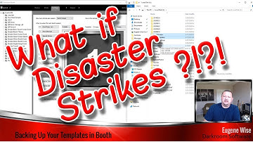 How to Backup Your Templates in Darkroom Booth