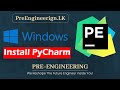 How to install PyCharm 2025 | PreEngineering LK