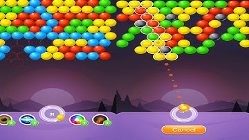 BUBBLE SHOOTER RAINBOW// BUBBLE SHOOTER // ANDROID GAMEPLAY VIDEO #15