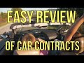 HOW TO REVIEW YOUR CAR CONTRACT at CAR DEALERSHIPS - Auto Expert: The Homework Guy, Kevin Hunter