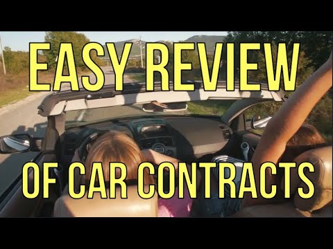 HOW TO REVIEW YOUR CAR CONTRACT At CAR DEALERSHIPS - Auto Expert: The Homework Guy, Kevin Hunter