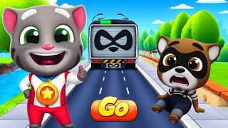 Talking Tom Gold Run - Champion Tom vs Raccoon Boss Fight in Pirate Treasures Event📍Funny Race Game screenshot 2