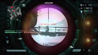 Killzone 3 Alpha gameplay Sniper BLOCK BRUTAL MELEE? Old gameplay