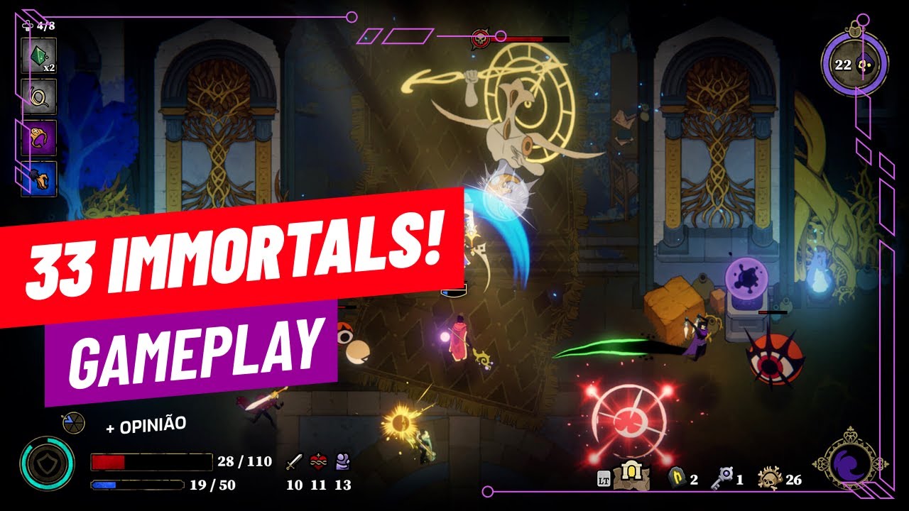 33 Immortals - Gameplay + Opinião.