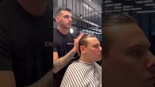Watch this perfectly executed cut and style! #nyc #barbers #haircut #primo