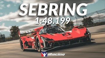 iRacing RACE WORLD RECORD 1:48.199 │ Sebring Week 1 - Alxander Spetz