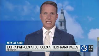 Newtown schools, police department received prank calls prompting extra patrols
