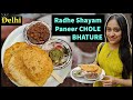 Radhe shyam chole bhature  best in delhi  indian street food  trusty tastebuds