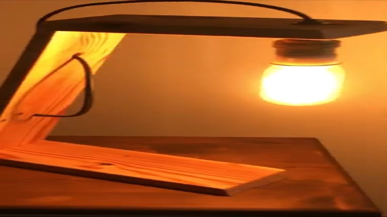 Diy Wood Desk Lamp short // woodworking project that sell YouTube