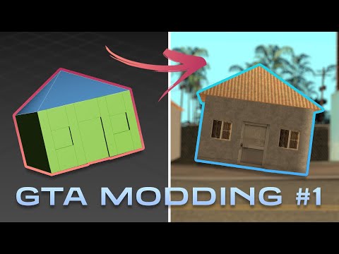 Cum sa bagi un model 3D in GTA San Andreas | GTA Modding #1