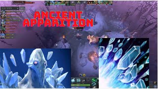 Dota 2 : Ancient Apparition AA : Soft Support : Highlights : UNECPICTED ICE BLAST screenshot 5