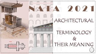 MOST IMPORTANT TOPIC OF NATA 2021|ARCHITECTURAL TERMS AND THEIR MEANING |MOCK TEST|ENTRANCE EXAM TRB