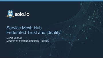 Multi-Cluster Service Mesh Federated Trust and Identity