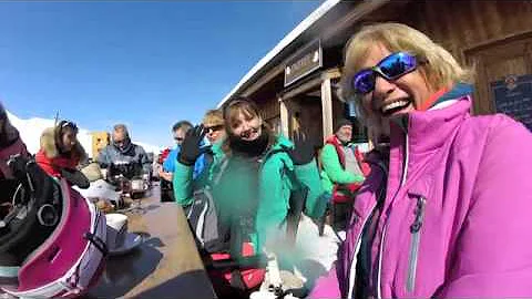 Girlie skiing 2016 La Tania