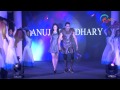 Wrestlers walk the ramp at pro wrestling league launch