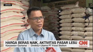 Harga Beras Naik, Aktivitas Pasar Lesu