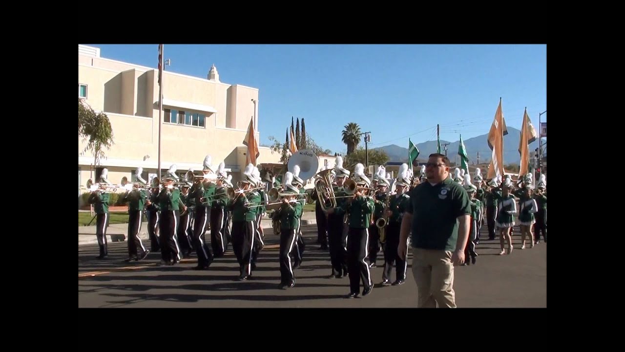 Moore Middle School Marching Band @ 2013 Redlands Veterans' Parade