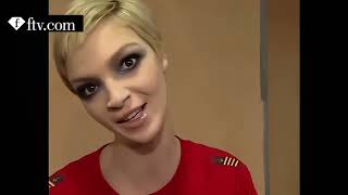 Versace 2006 F/W backstage HD #model #versace #runway #2000s 