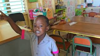 Little dragon first day at school