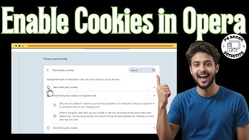 Cookies van derden inschakelen in de Opera-browser | Complete gids (2025)