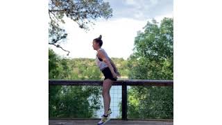 Side shuffle + vertical jump