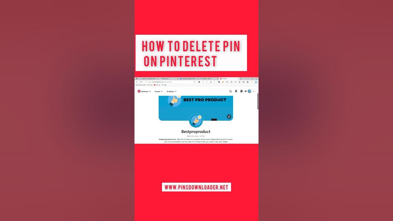 how-to-delete-pin-on-pinterest-youtube